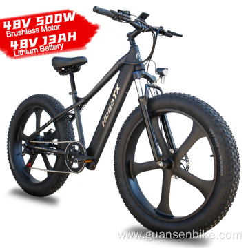 Powerful Electric Fat Tire Bike